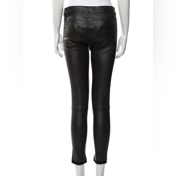 RTA Lambskin leather skinny pants - Picture 2 of 15